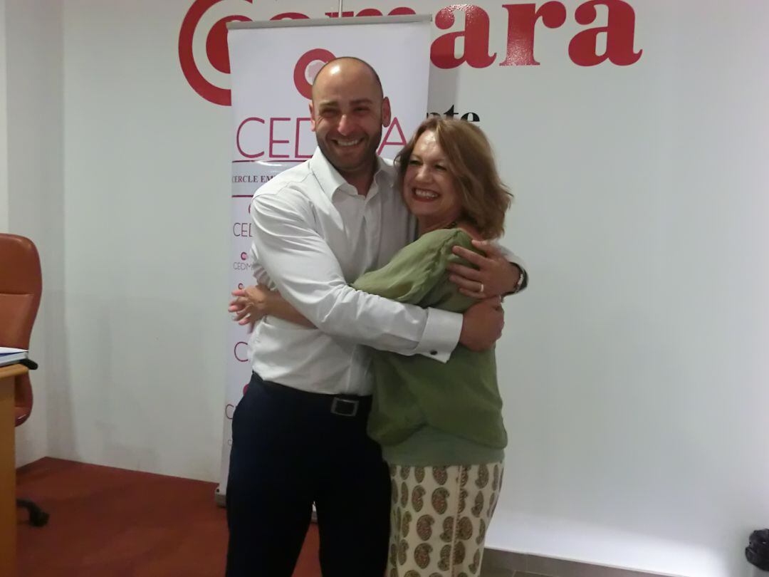 Benito Mestre y Sonja Dietz.