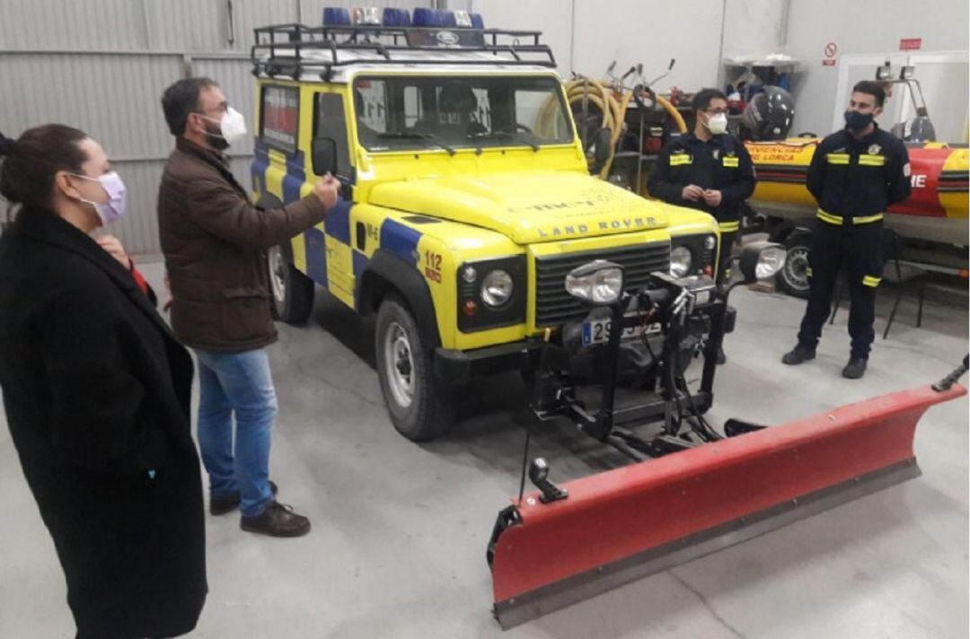 Lorca se prepara para actuar ante las emergencias que pueda provocar la nieve desde el martes 