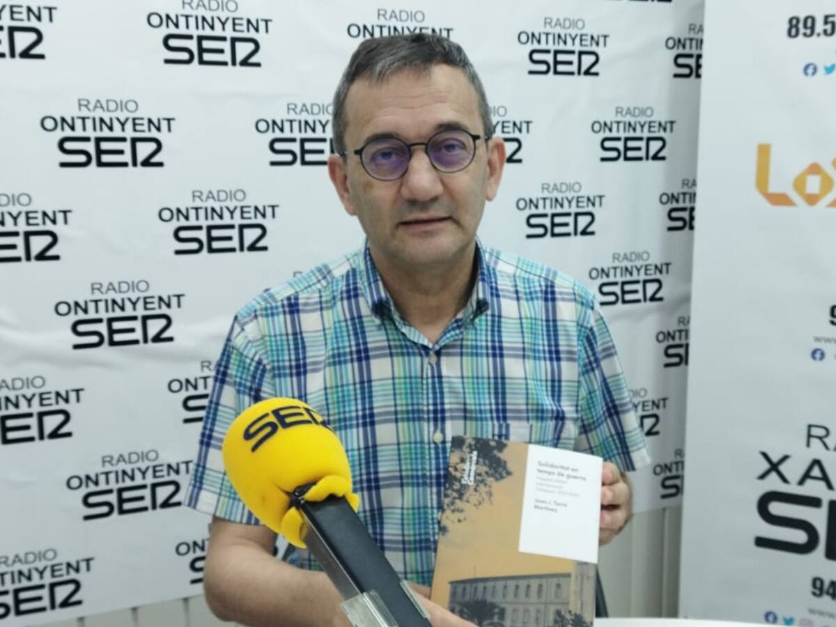 Entrevista a Joan Josep Torró, este dijous presenta a Ontinyent 'Solidaritat en temps de guerra'