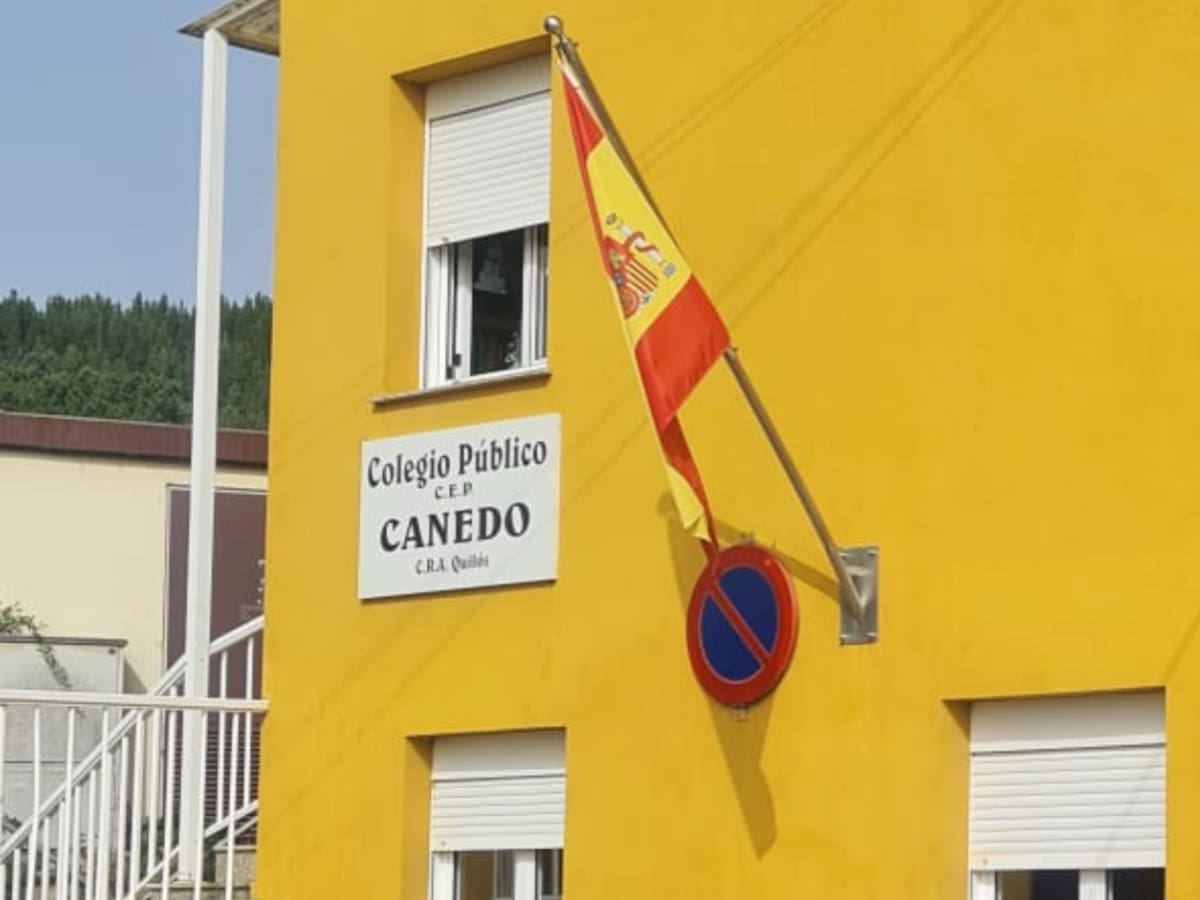 Una matriculación salva la escuela de Canedo para los próximos siete años