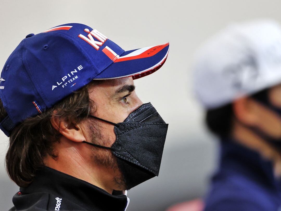 Fernando Alonso, en rueda de prensa