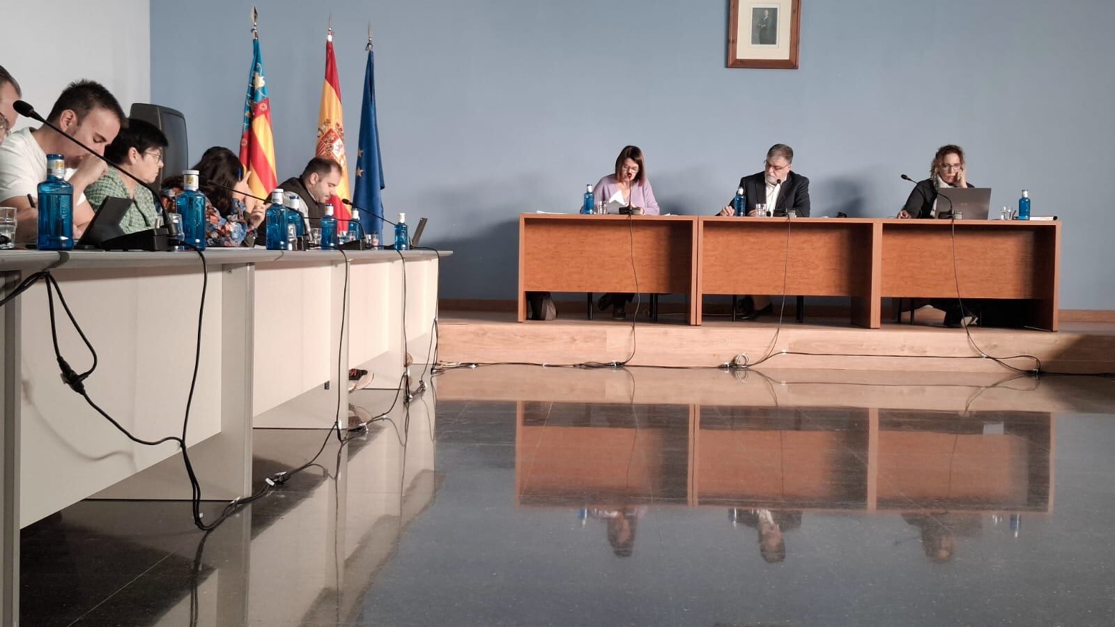 Pleno del ayuntamiento de Villena