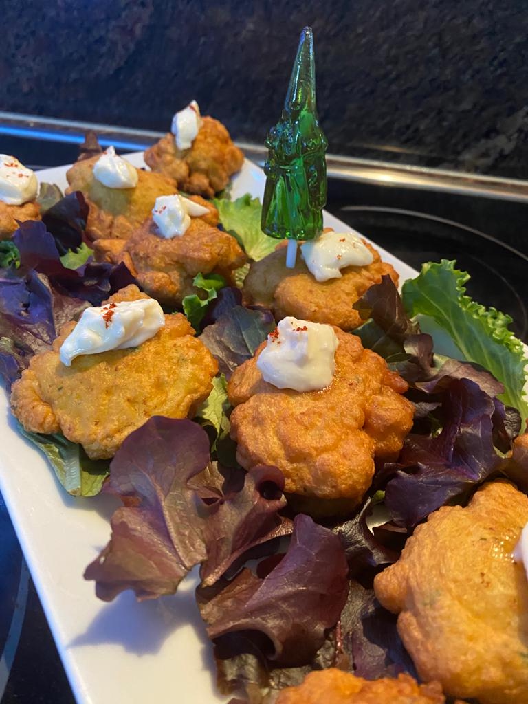 Buñuelos de bacalao