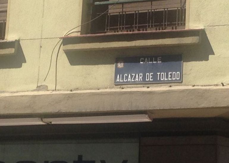 Una de las calles objeto de controversia 