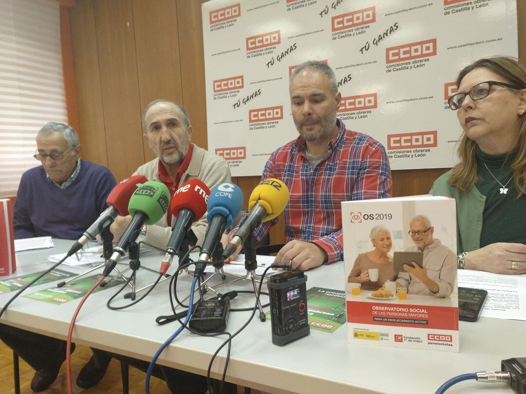 CCOO ha presentado los datos del Observatorio Social de las Personas Mayores