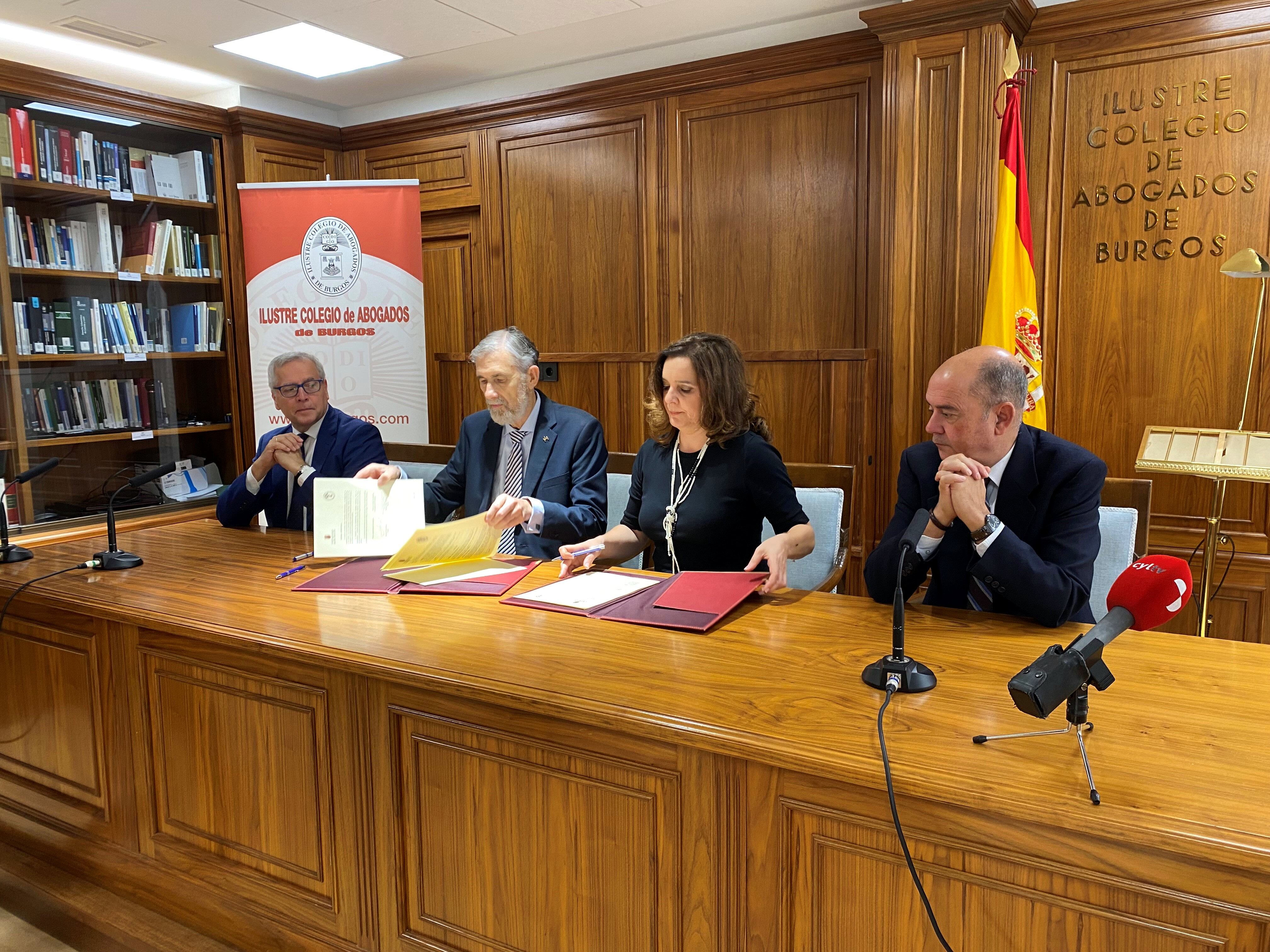 El Convenio UBU – Colegio de la Abogacía de Burgos es un empeño por seguir formando grandes profesionales