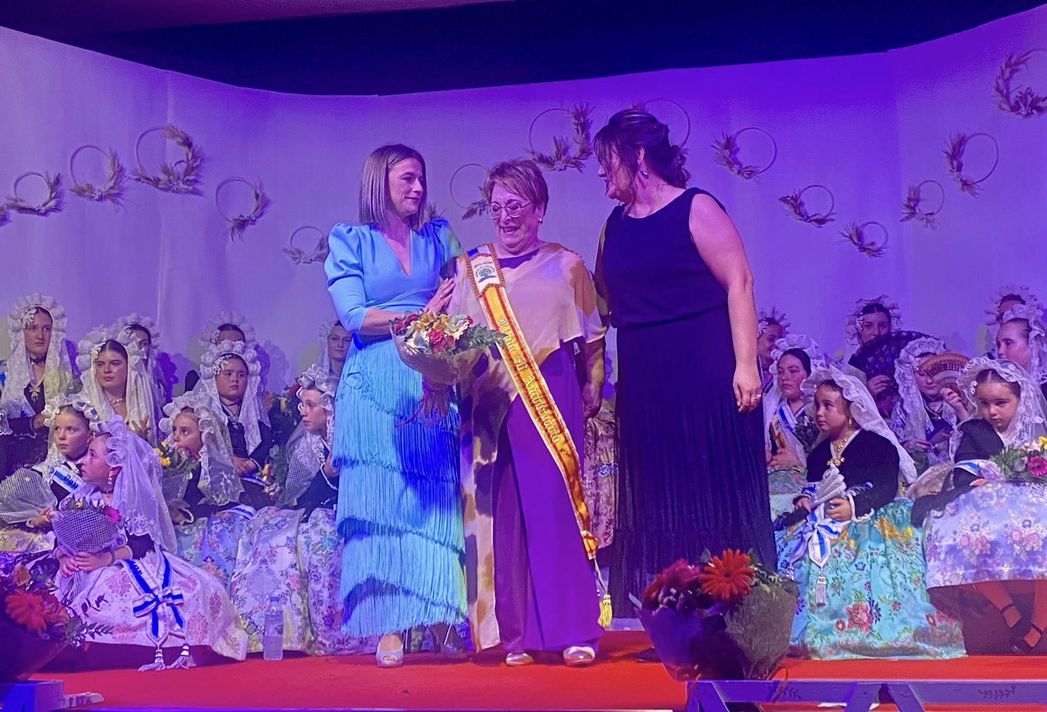 María Jesús fue la primera reina de fiestas en La Encina