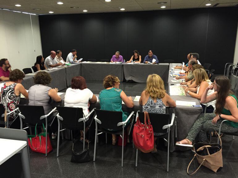 Reunión de la comisión de escolarización