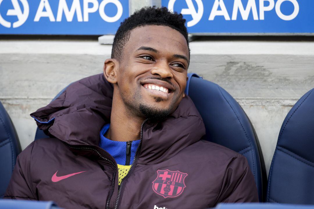 El jugador del Barcelona Nélson Semedo.