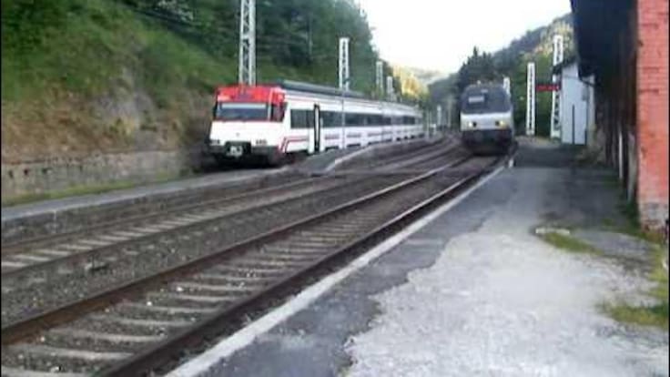 Obras de mejora en la línea Madrid Hendaia