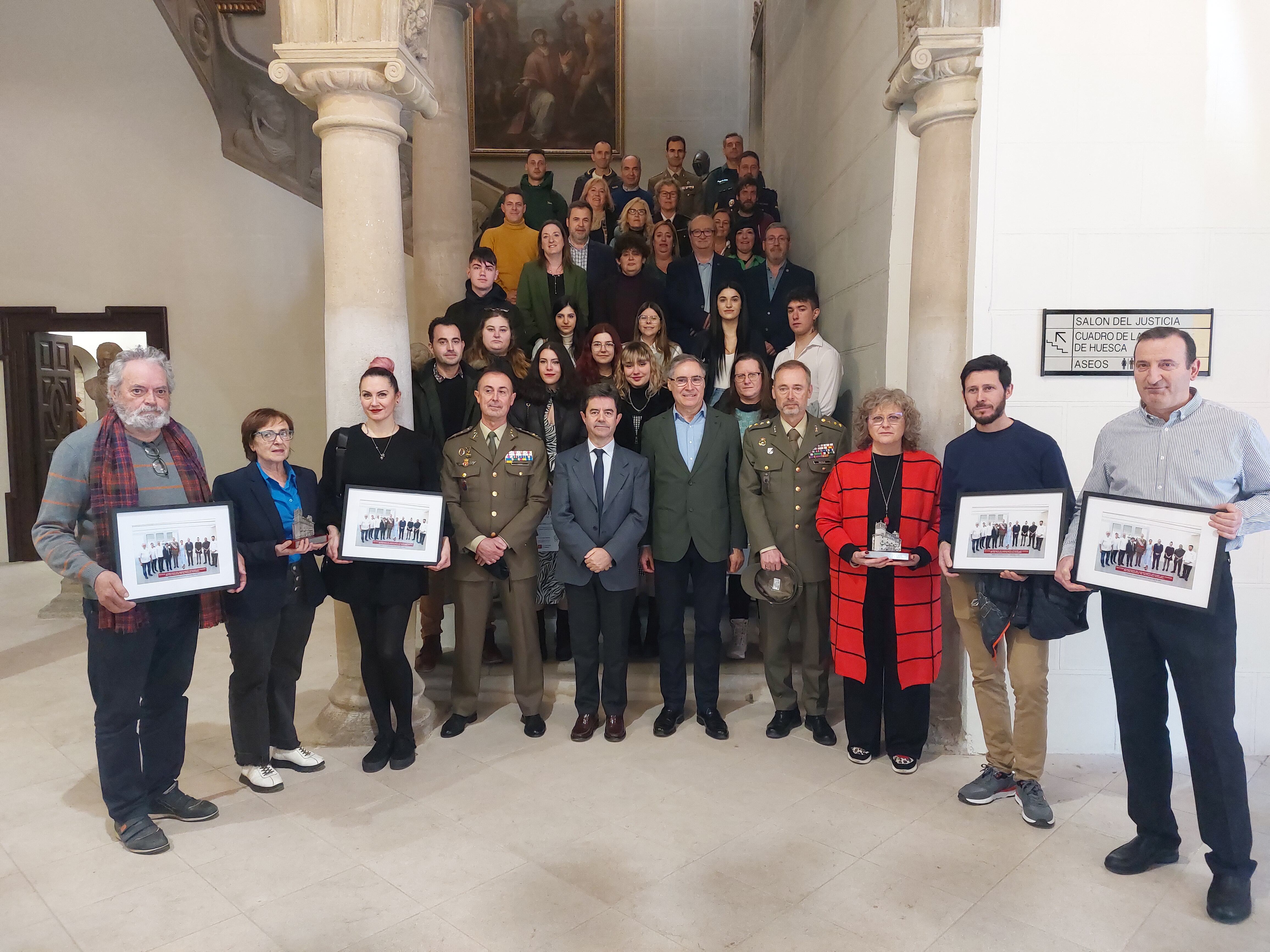 Acto de agradecimiento al trabajo de las escuelas de hostelería para el Día de las Fuerzas Armadas