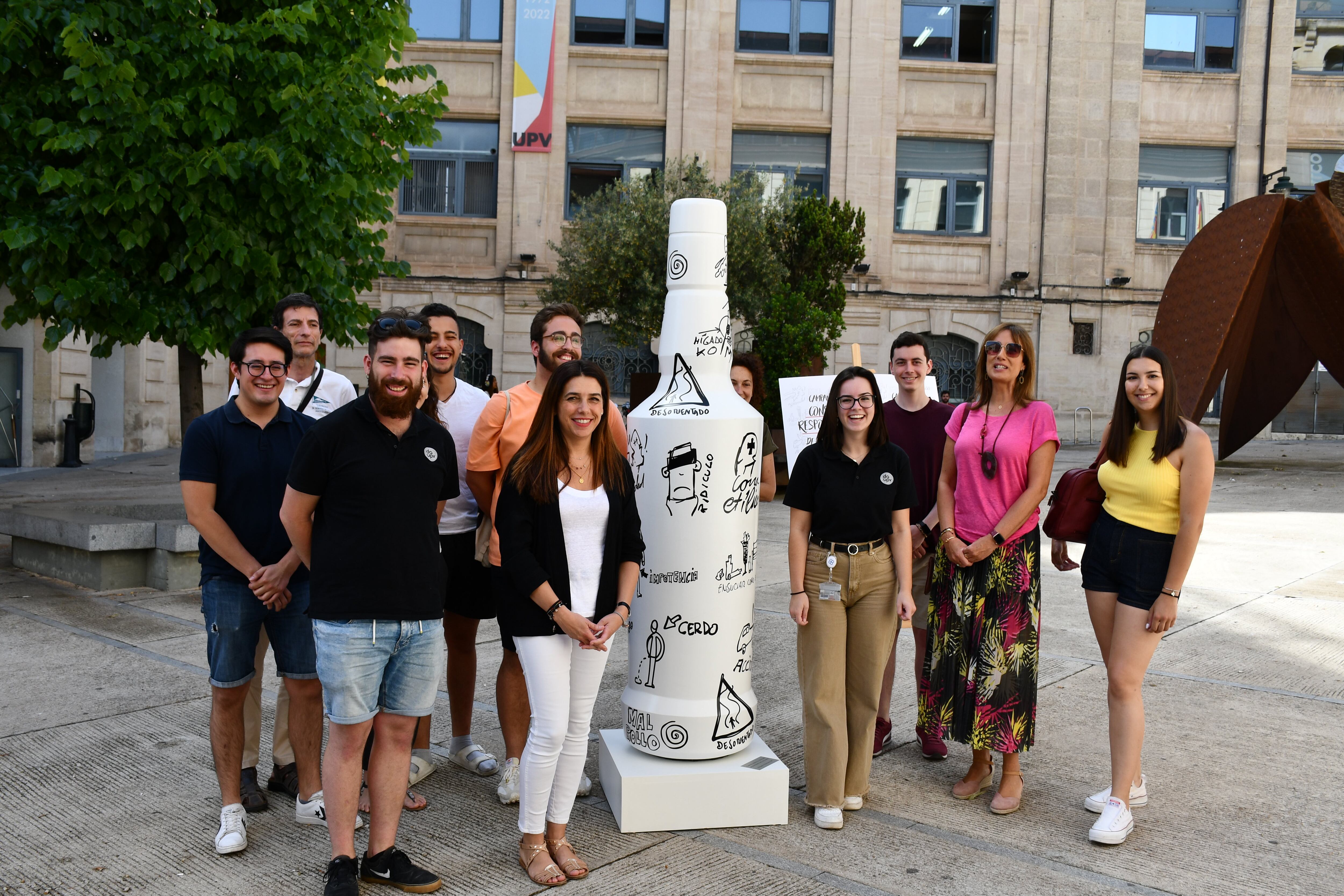 Presentación de la campaña Consumo responsable en el Campus de la UPV de Alcoy