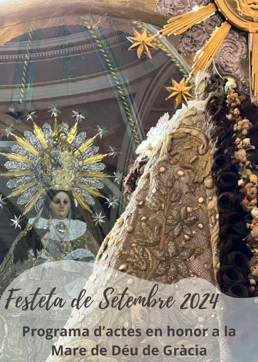 Cartel de la festeta de Setembre 2024