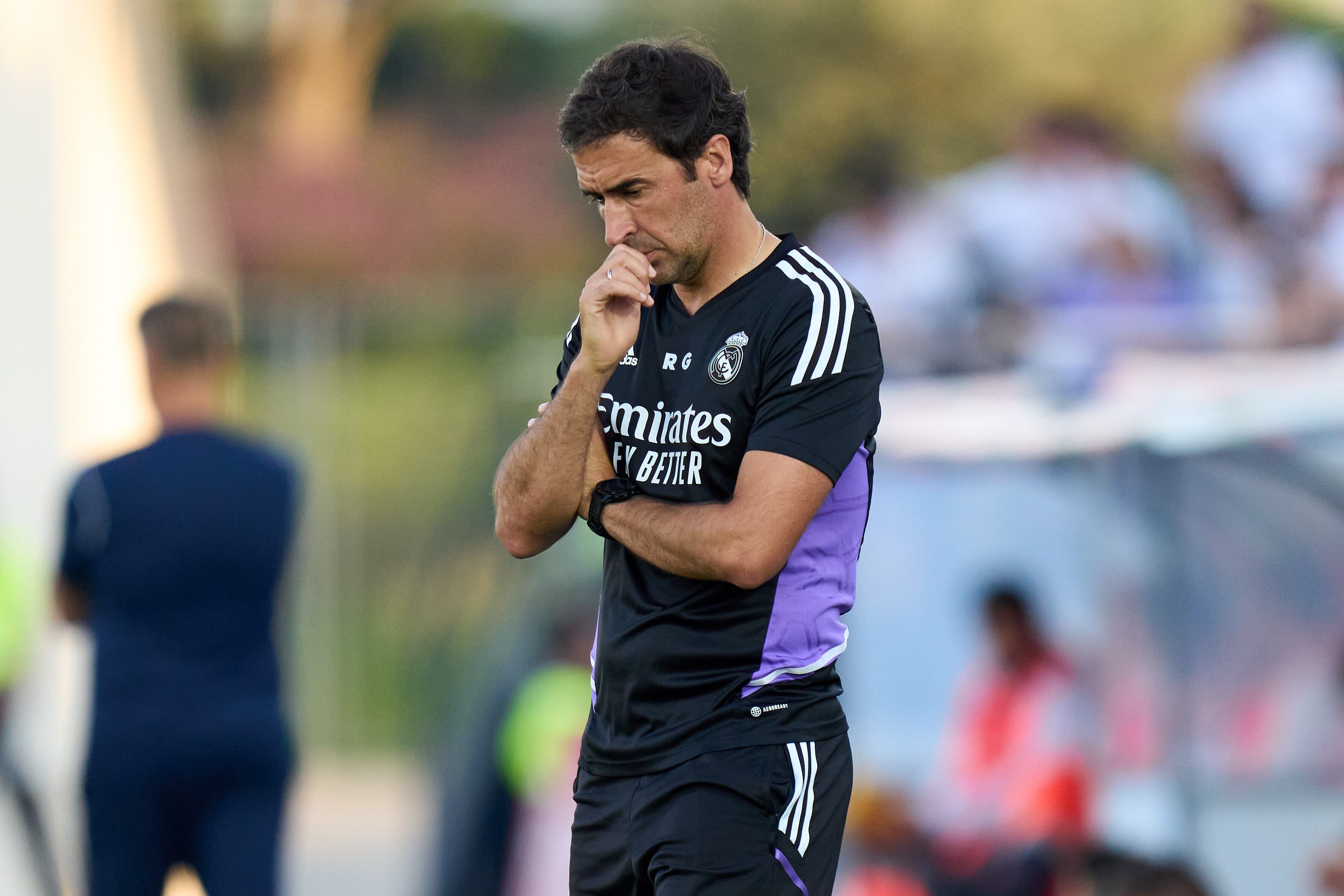 Raúl González, entrenador del Castilla