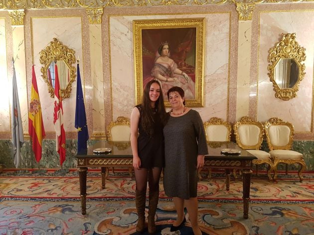 Beatriz García Martín, alcaldesa de las fiestas de Segovia