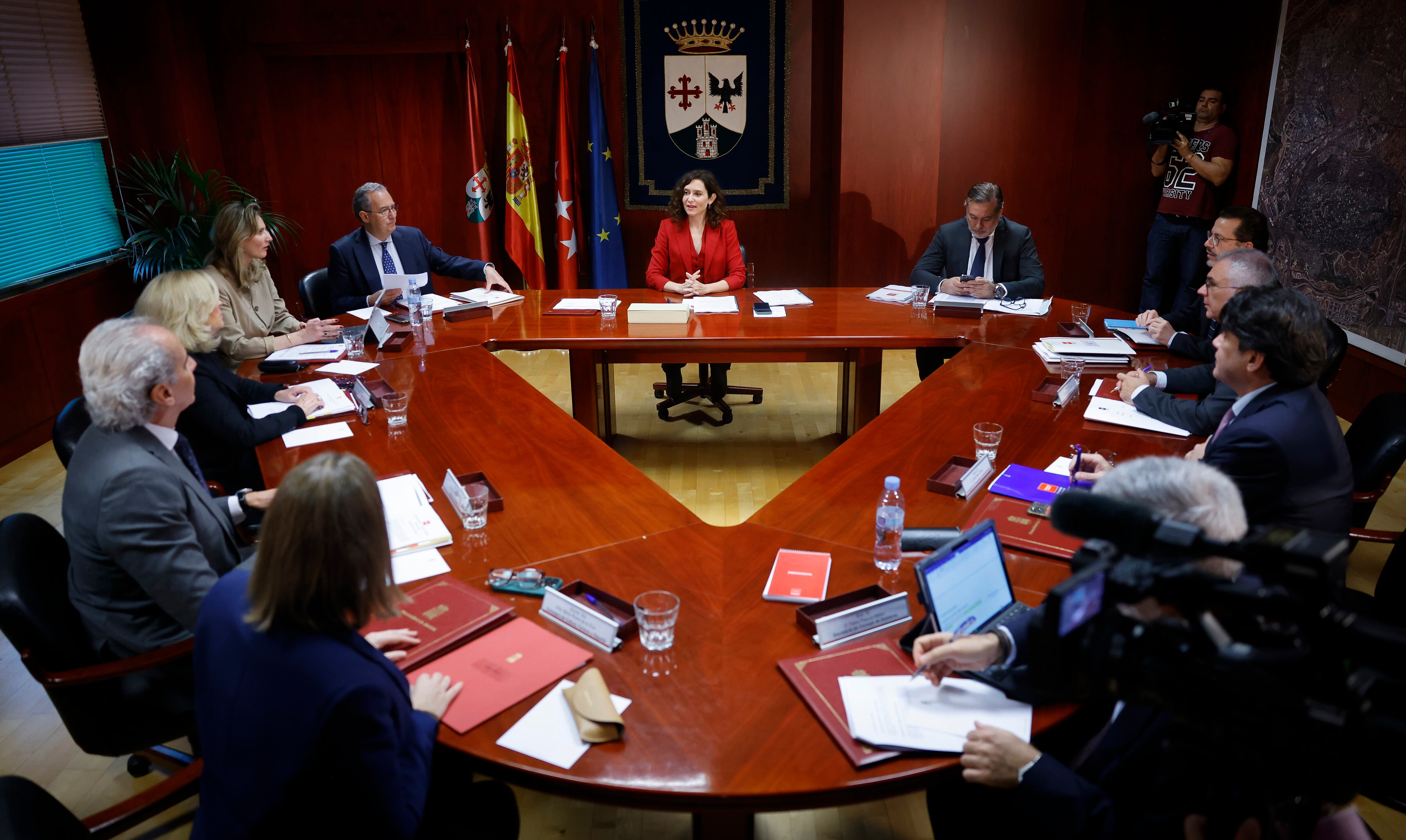 Consejo de Gobierno de la Comunidad de Madrid en Alcobendas