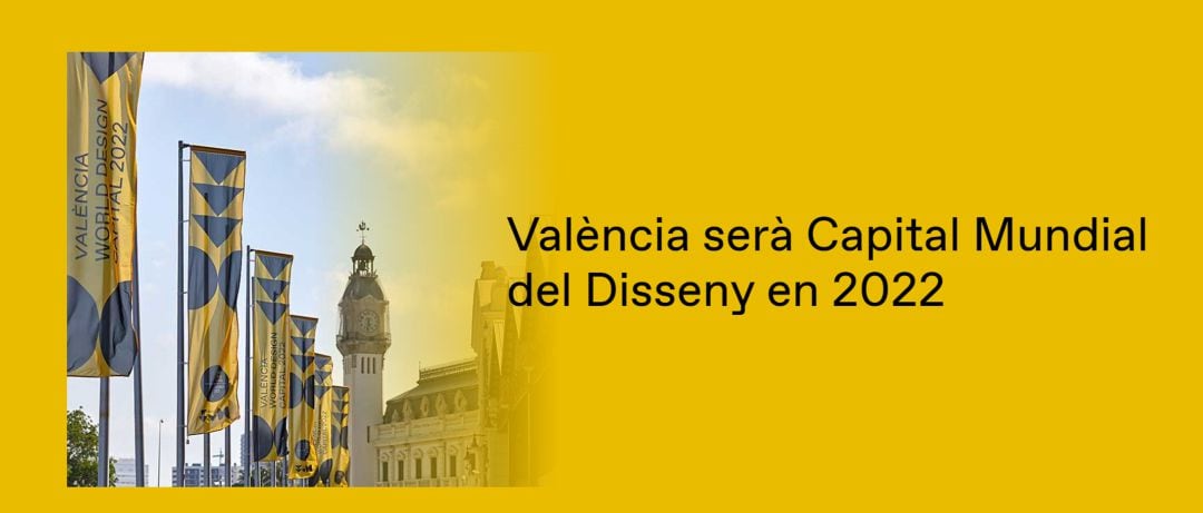 Pantallazo de la web de &#039;València Capital Mundial del Diseño&#039;