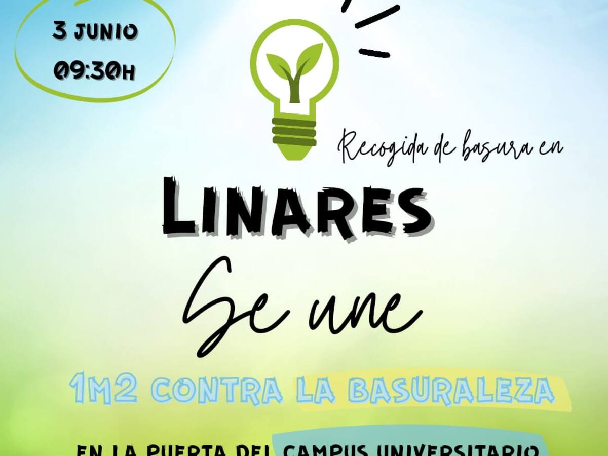 Acción del "Proyecto Libera" contra la basuraleza en Linares