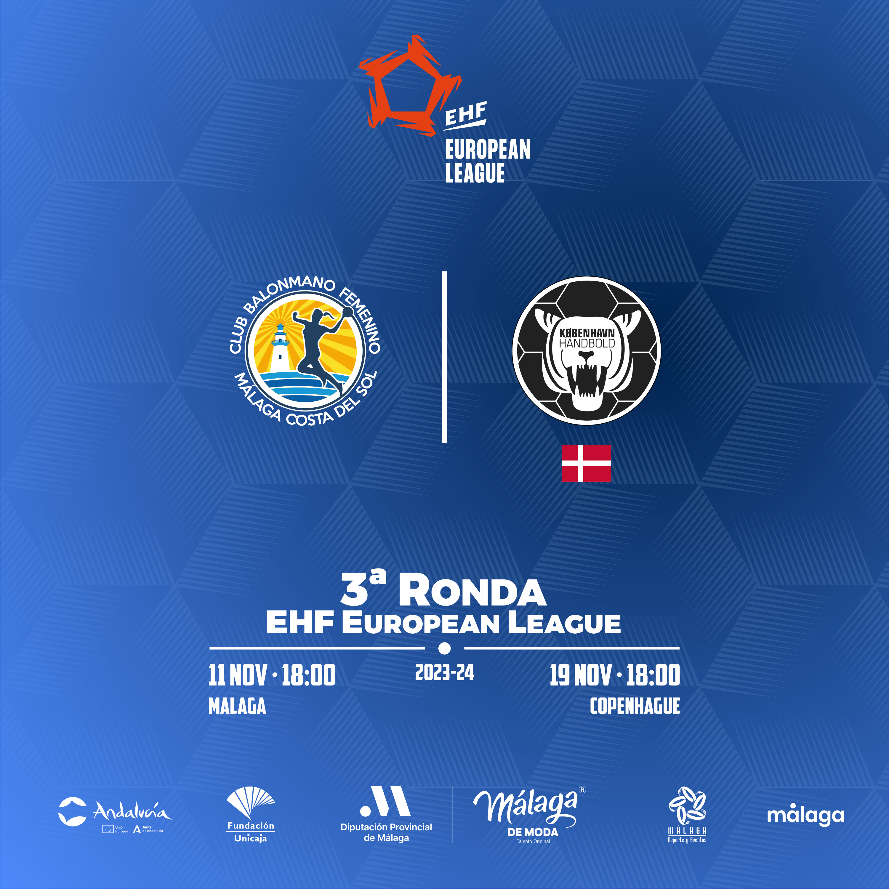 El Costa del Sol ante el København Håndbold en la EHF European League