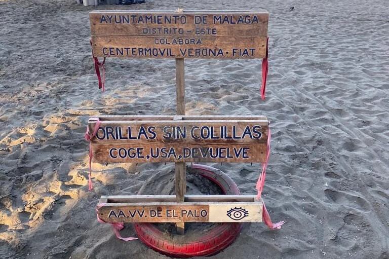 Los vecinos lamentan este acto vandálico