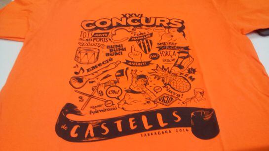 Samarreta del Concurs.