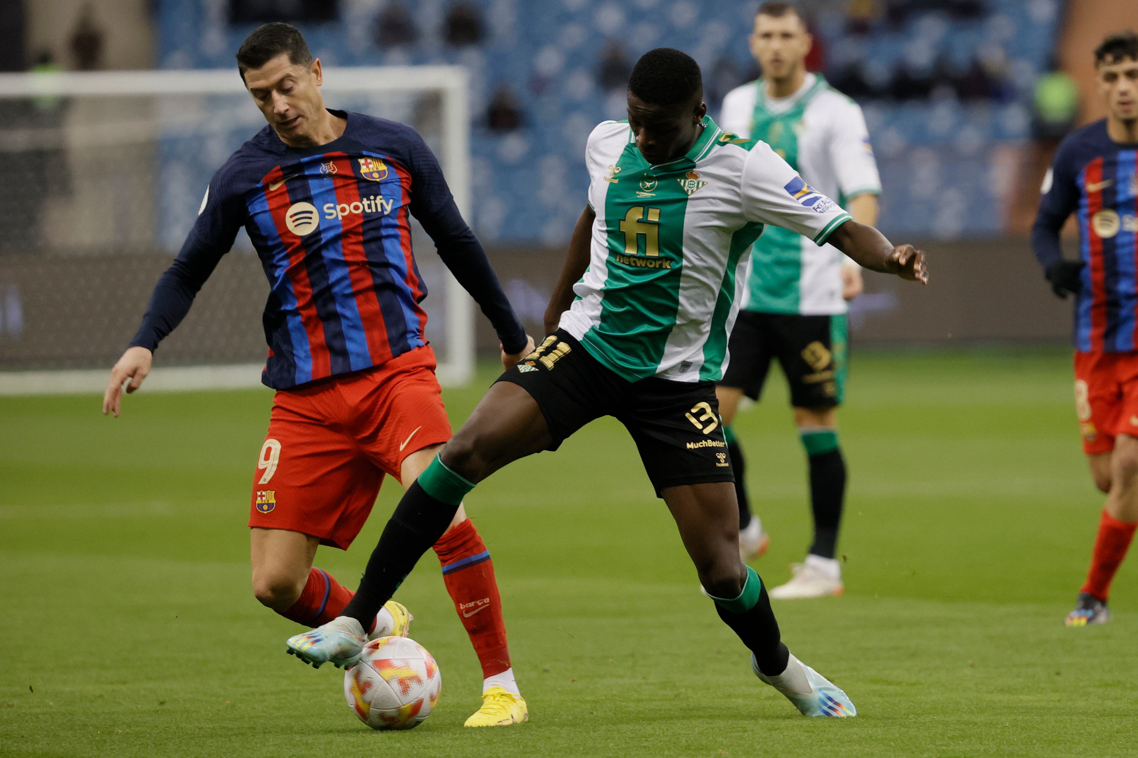 El Real Betis y el FC Barcelona se enfrentaron recientemente en Supercopa de España-