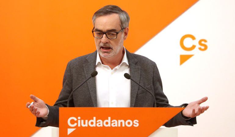 El secretario general de Ciudadanos (Cs), José Manuel Villegas