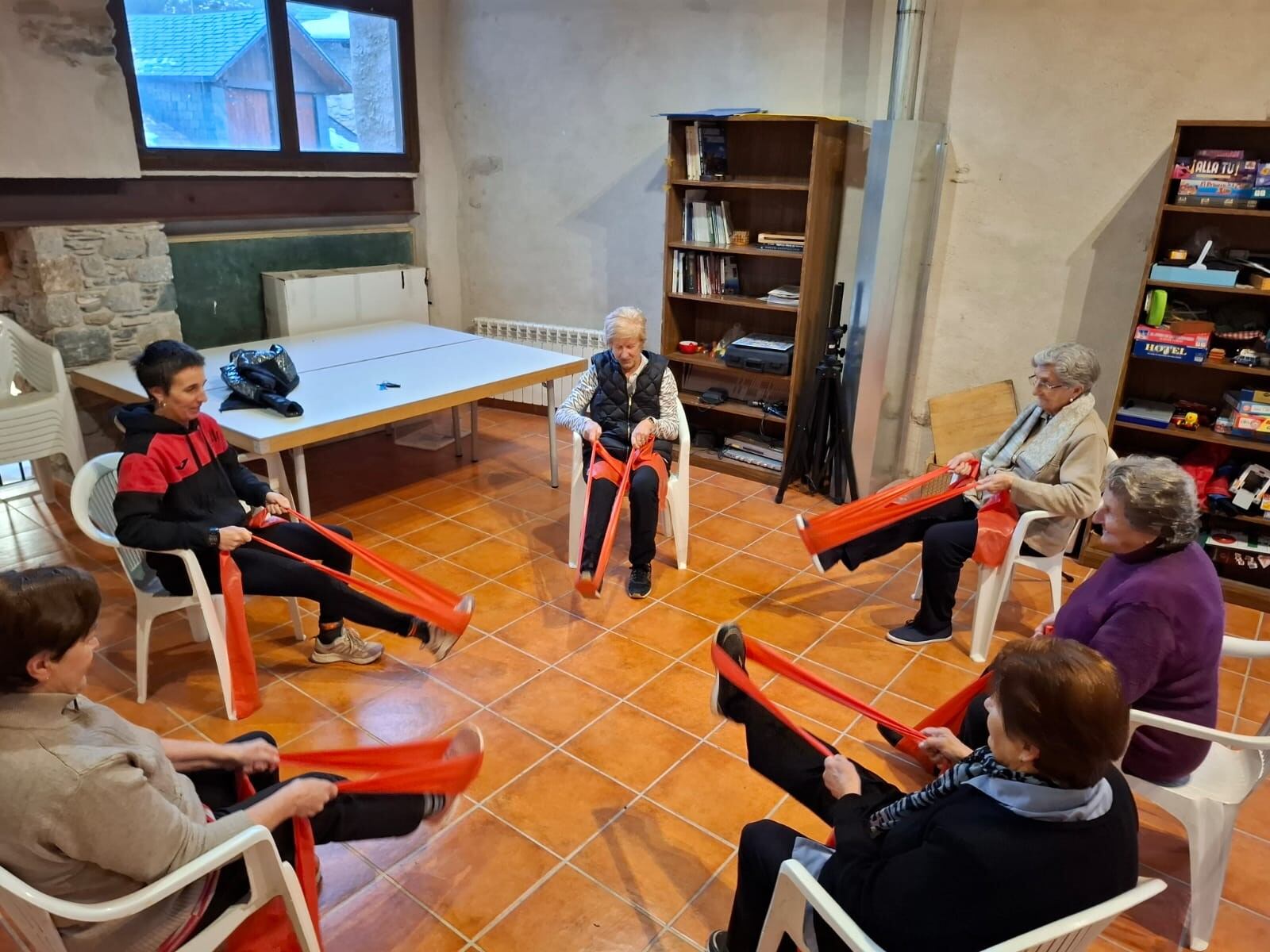 Actividad deportiva en Sesué