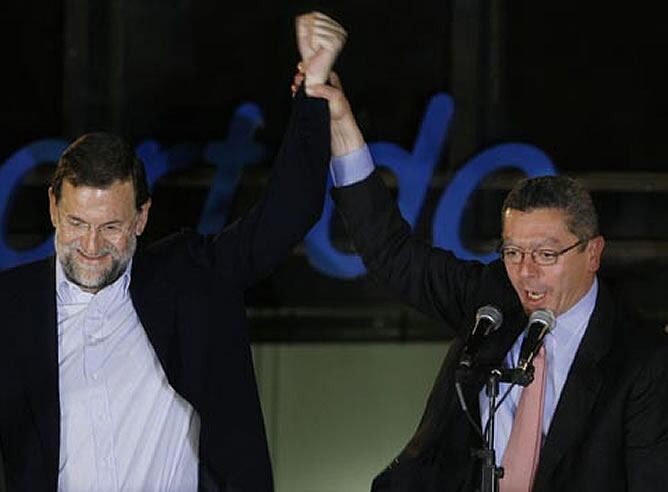 Rajoy y Gallardón en una imagen de archivo.