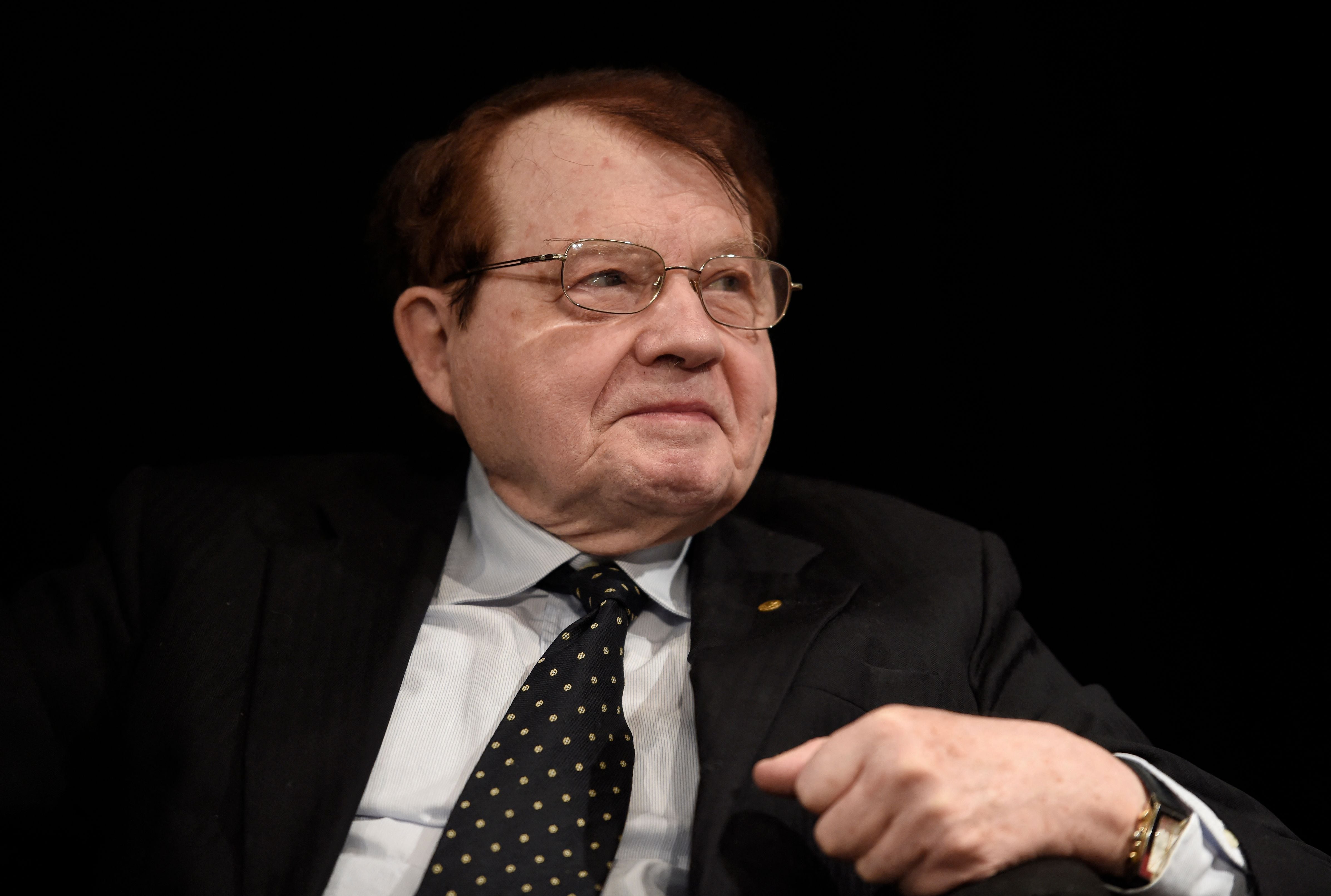 Luc Montagnier, descubridor del VIH y Premio Nobel de Medicina de 2008.