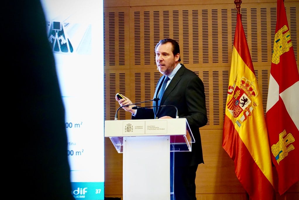 Óscar Puente presenta la nueva estación de Valladolid