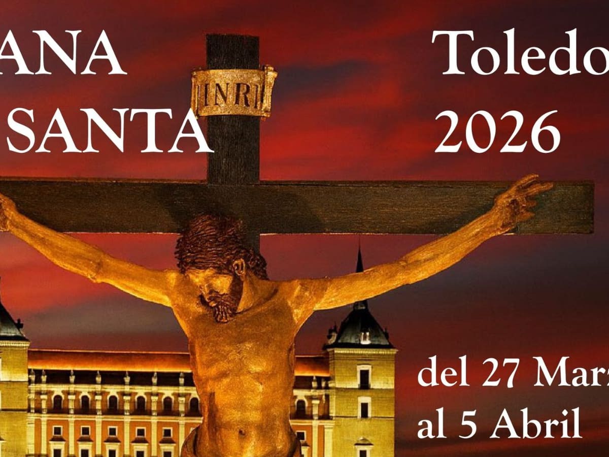 La Semana Santa de Toledo 2026 ya tiene cartel: es obra de un investigador de la UCLM