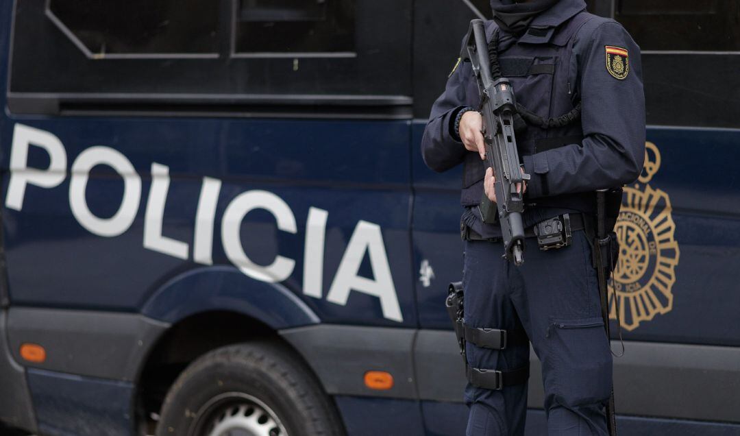Unitat d&#039;Intervenció Policial (UIP) de la Policia Nacional.