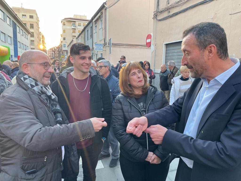 Inauguración calle Olegario Domarco Sellés en Elche