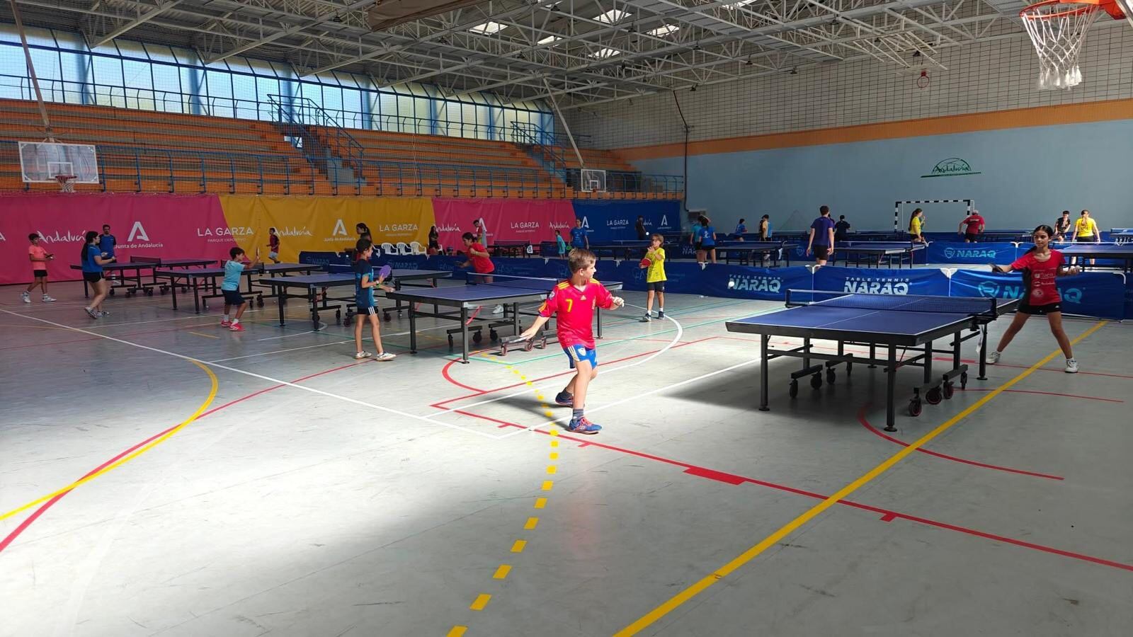 Actividades deportivas estivales en La Garza.