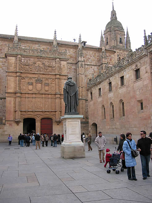 Fachada de la Universidad de Salamanca