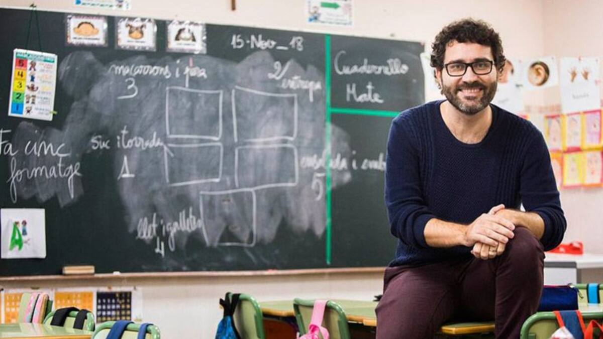 Francesc Nogales, mejor profesor de primaria