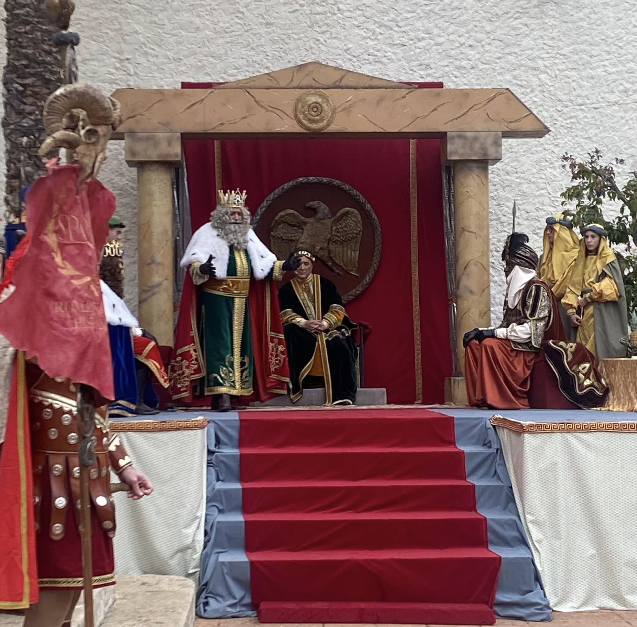 Los Reyes, con Herodes