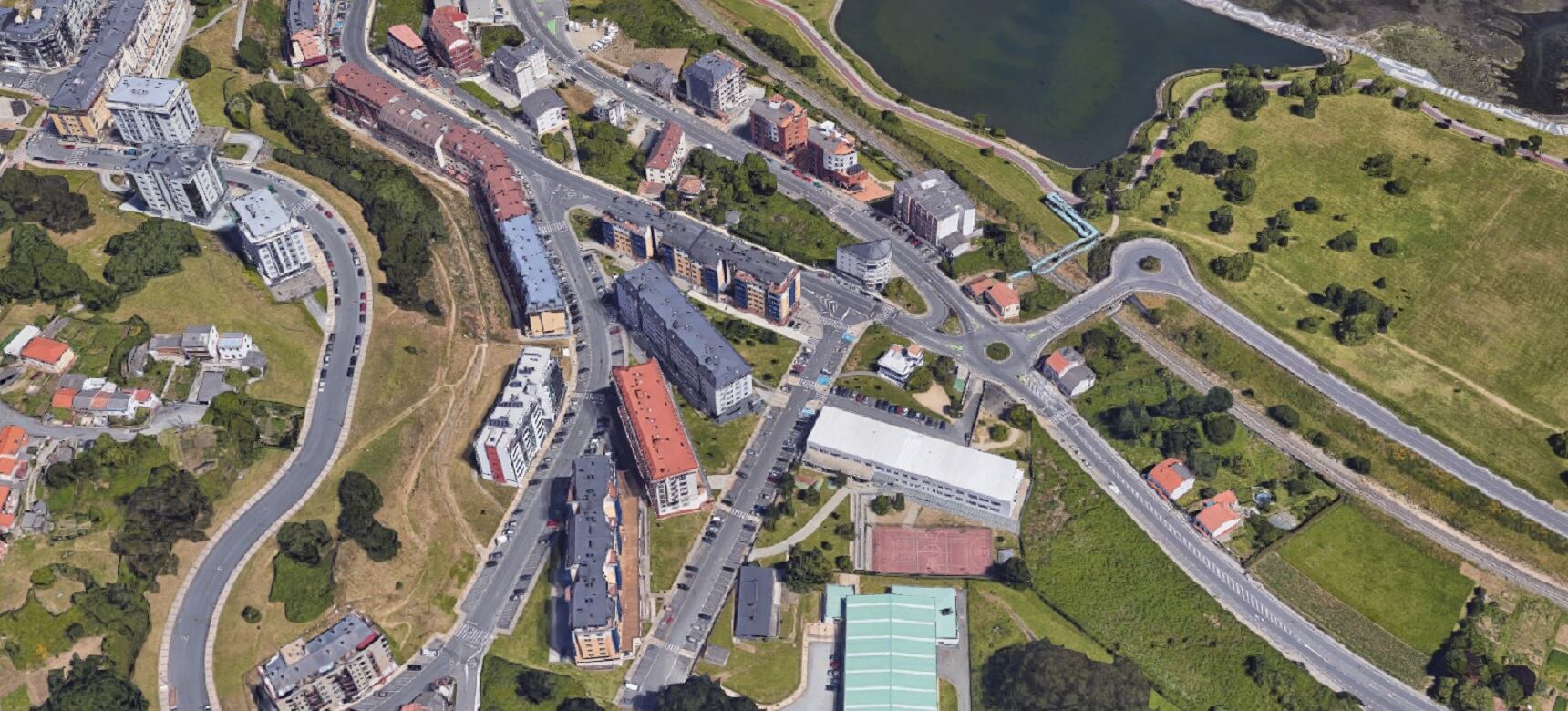 Calle María Cajiao de Culleredo