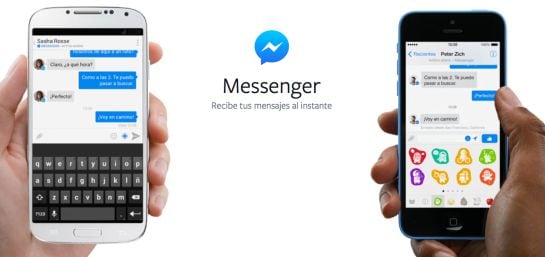 Facebook Messenger en Android y iPhone