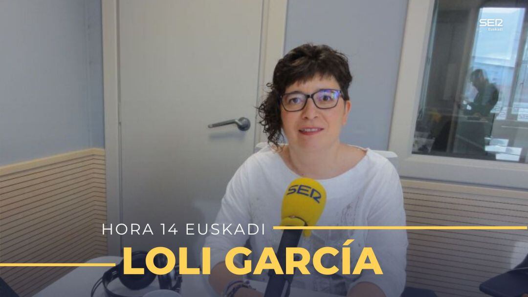 Loli García, secretaria general de CCOO en Euskadi