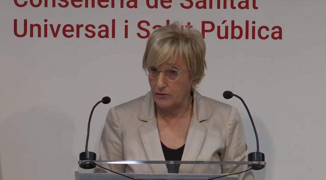 La consellera de Sanitat, Ana Barceló