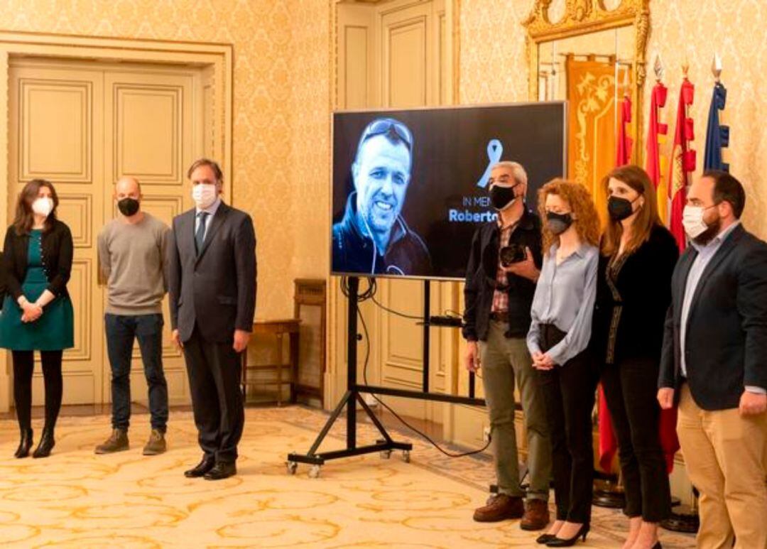 Homenaje de la Asociación de la Prensa de Salamanca a Roberto Fraile