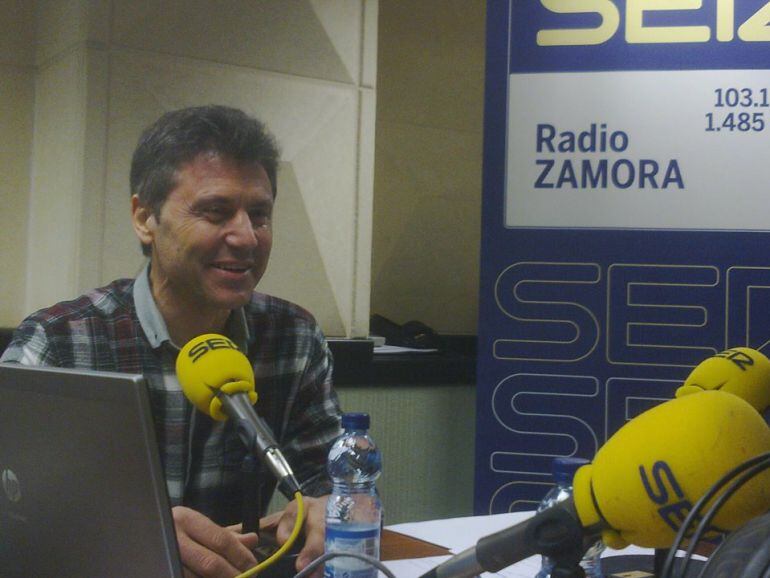 Miguel Blanco, Secretario General de COAG, en los estudios de Radio Zamora