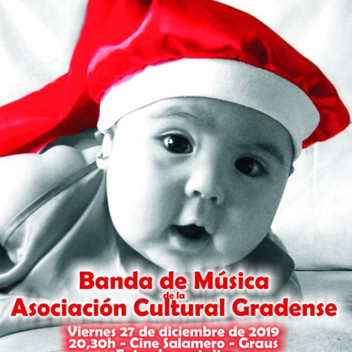 La banda de música de Graus despide el año con el concierto de Navidad
