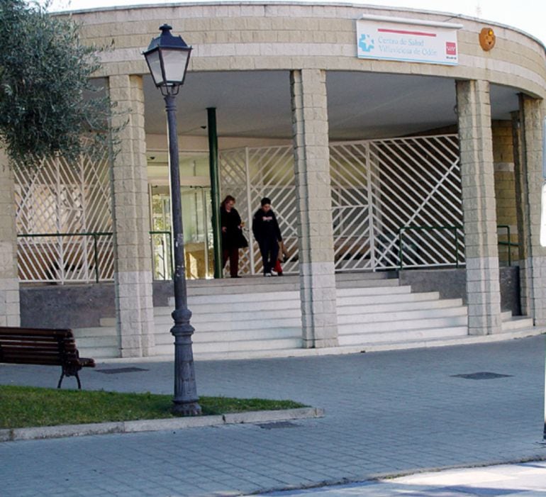 Entrada al actual centro de salud de Villaviciosa de Odón