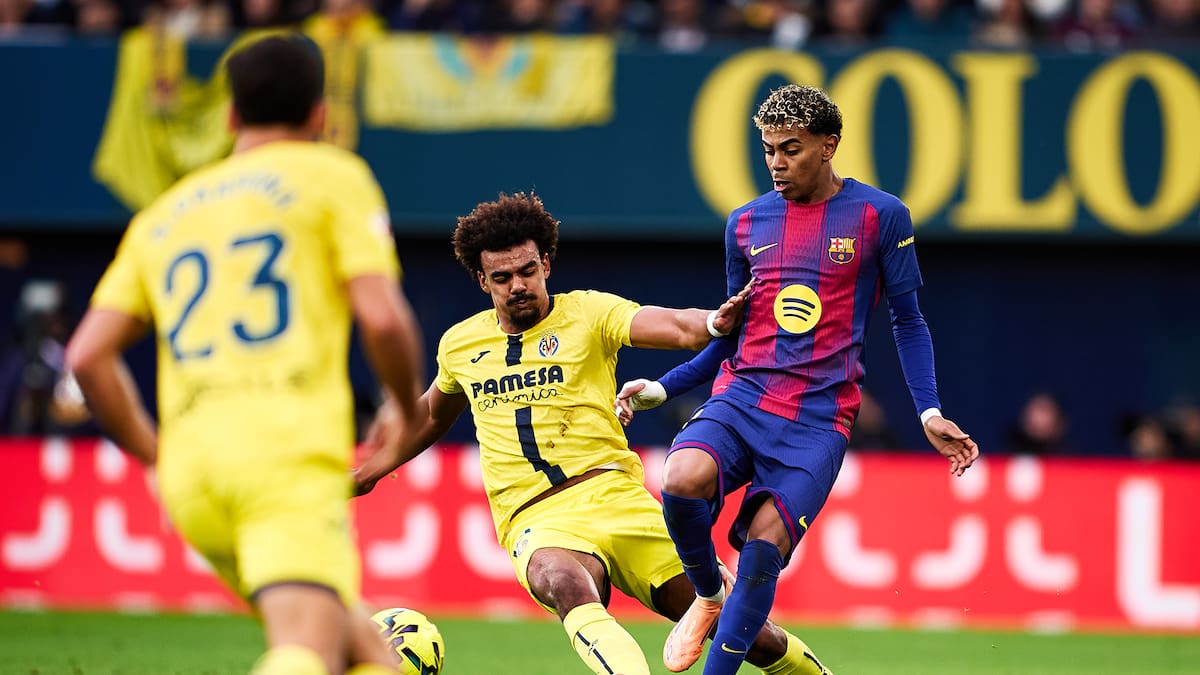 ¿Era roja directa a Renato Veiga? Iturralde González resuelve la polémica del Villarreal-FC Barcelona