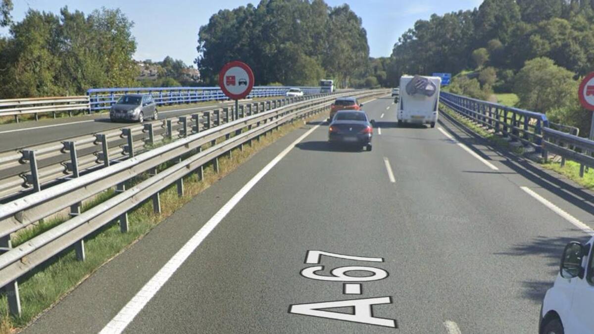 La Guardia Civil detiene en Reinosa a un kamikaze por circular en dirección contraria por la A-67