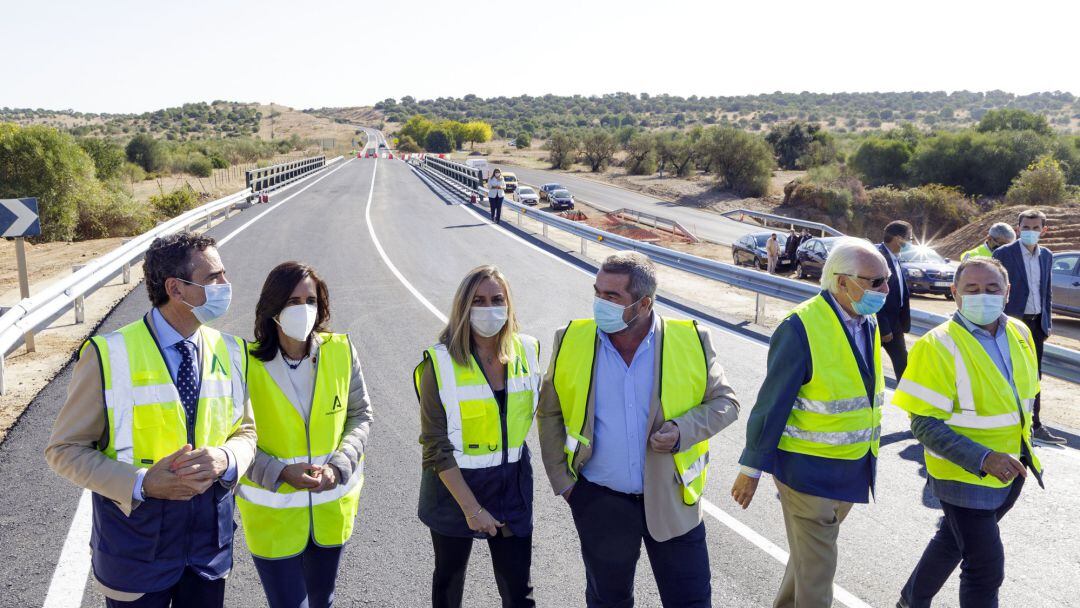 Apertura del puente entre Aznalcóllar y Gerena 