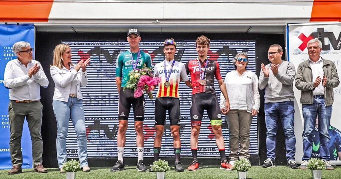 Ricard Fitó en el podio